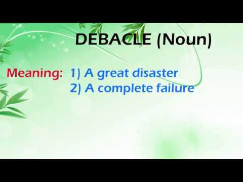 Debacle Meaning