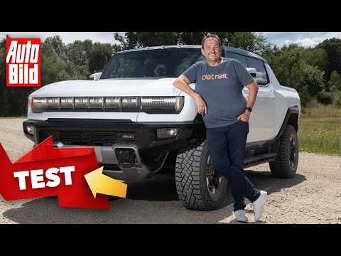GMC Hummer EV Edition 1 (2022) | So fühlen sich 1000 PS im E-Hummer an | Test mit Thomas Geiger