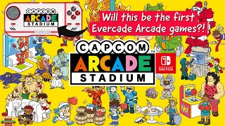 Capcom Arcade Stadium on Nintendo Switch!  Will we see any of these on Evercade's first Arcade Cart?