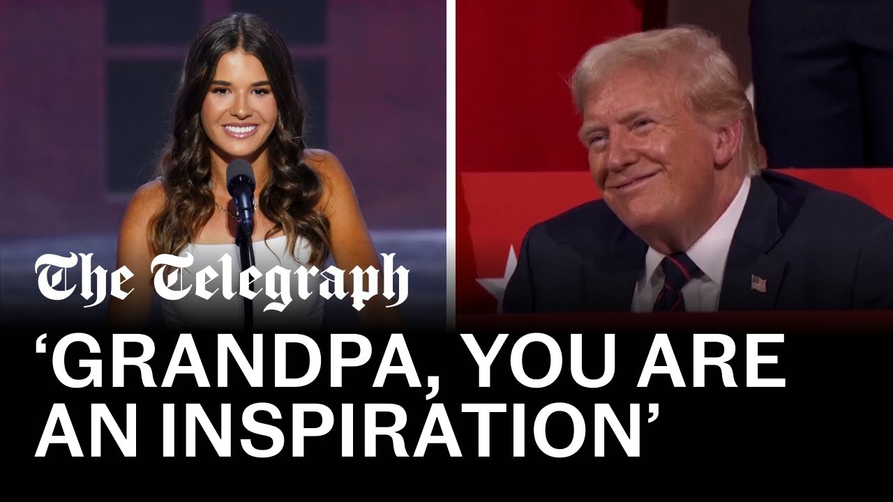 ‘I’m a Trump too’, says candidate’s 17-year-old granddaughter in debut speech