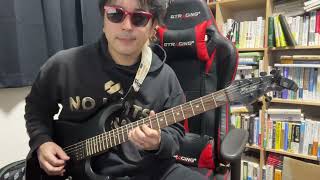 Raise My Sword /Galneryus ギターソロ0，4倍速で弾いてみた