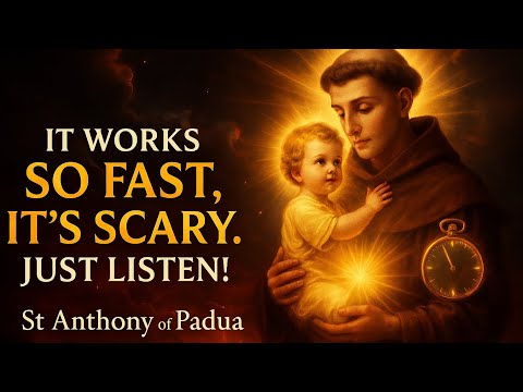 🙏 POWERFUL PRAYER TO RECEIVE AN  URGENT MIRACLE FROM SAINT ANTHONY OF PADUA