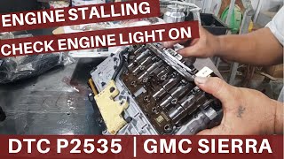 Guia para corrigir falha p2535