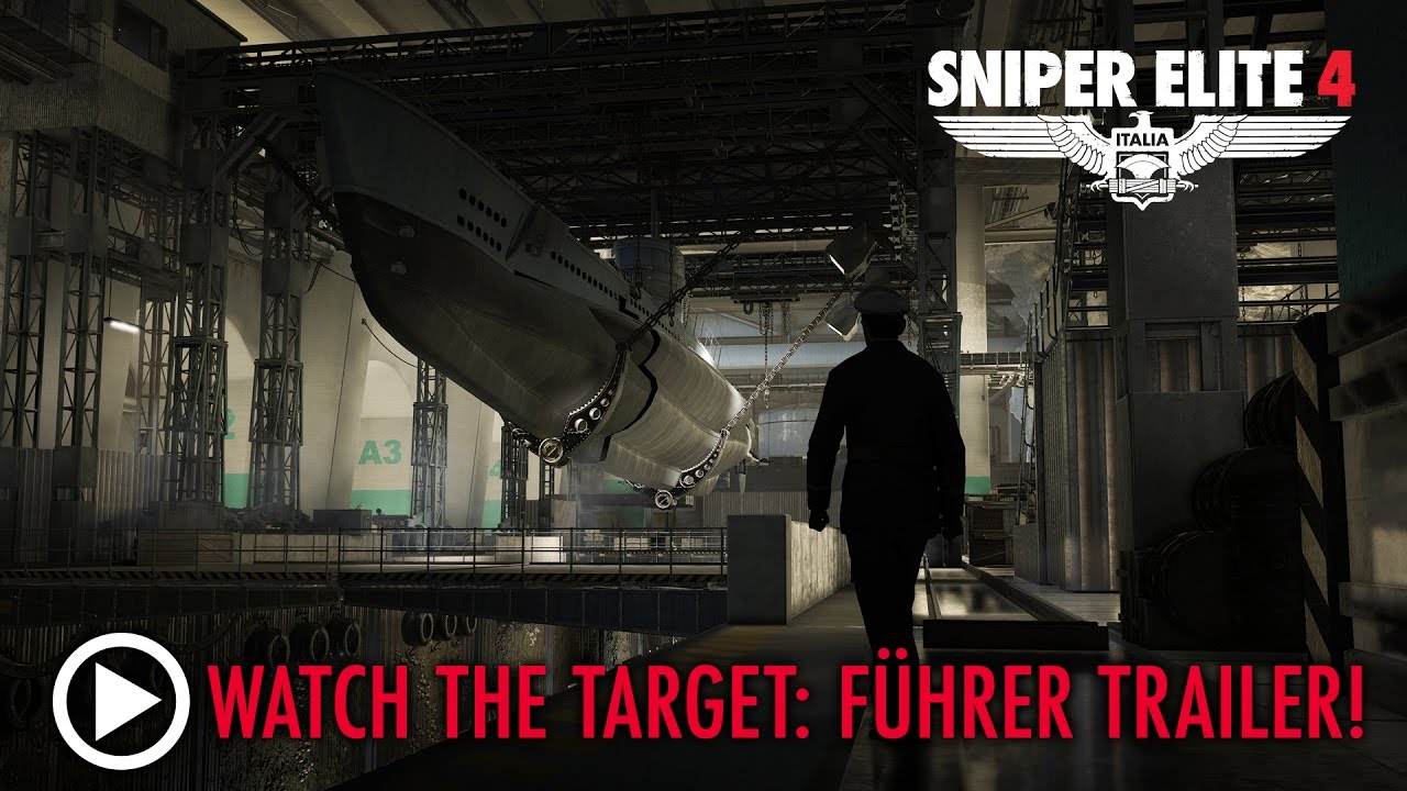 Sniper Elite 4 - Target: FÃ¼hrer Reveal Trailer - YouTube