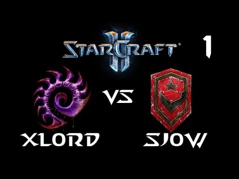 StarCraft 2 - XlorD [Z] vs SjoW [T] G1 (Commentary)