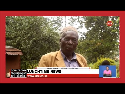 Preparations for circumcision among the Bukusu's community begins