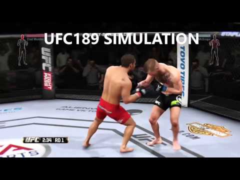 EA SPORTS™ UFC®-UFC189 Main Event Simulation