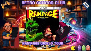 Rampage World Tour | Arcade Review & Gameplay | Smash Cities with George, Lizzie & Ralph!