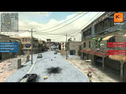 LowLandLions vs Antwerp Aces Map 1 - Sparkle Cup COD4 Grand Final