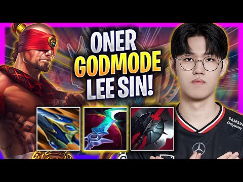 ONER LITERALLY GOD MODE WITH LEE SIN! - T1 Oner Plays Lee Sin JUNGLE vs Bel'veth! | Season 2025