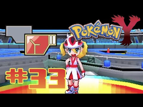 Let's Play Pokemon Y - Part 33 | Shalour Gym Leader - Korrina!