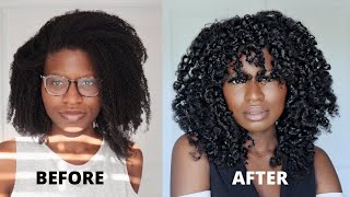 Ultra Defined No Heat Curls for Type 4 Hair