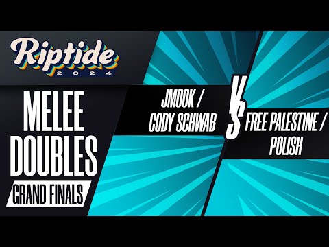 Jmook/Cody Schwab vs Free Palestine/Polish - Riptide 2024 - Melee Doubles - Grand Final