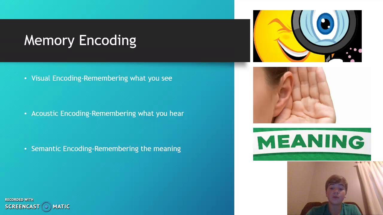 Memory: Chapter 6 Power Point Presentation