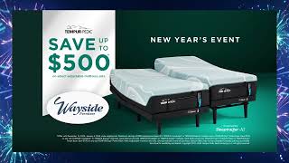 WAYSIDE FURNITURE: New Year's Mattress Sale