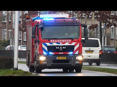 P1, Brandweer Fryslân [Rijopleiding TS 02-7467] door Leeuwarden