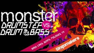 Video thumbnail for Monster Drumstep & Drum & Bass (Sample Pack Demo) by Singomakers Samples