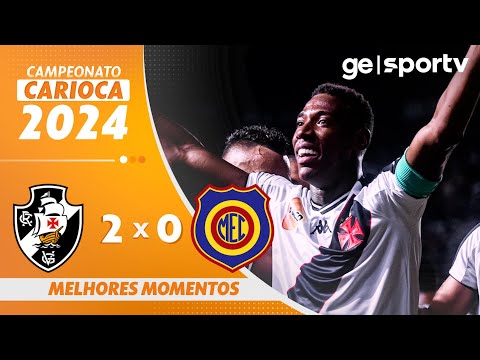 VASCO 2 X 0 MADUREIRA | MELHORES MOMENTOS | CARIOCA 2024 | ge.globo