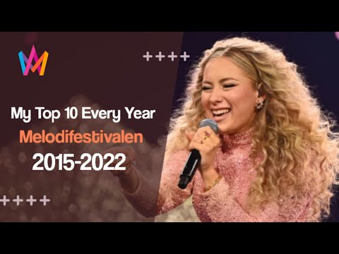 🇸🇪 My Top 10 Every year | Melodifestivalen 2015 - 2022 (Sweden)