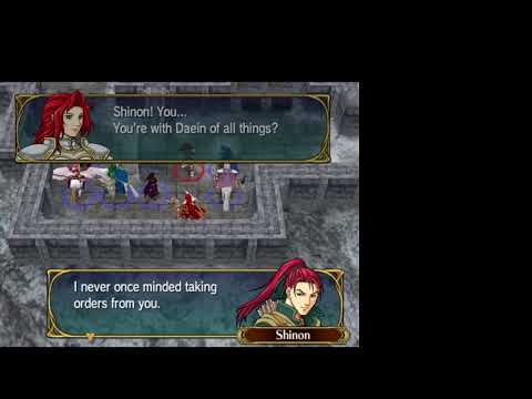Shinon vs Titania Fire Emblem Path of Radiance