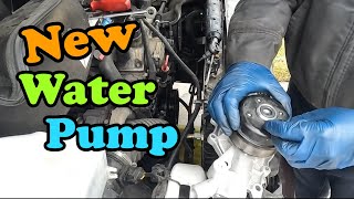 2004 2006 Dodge Sprinter Water Pump Replacement