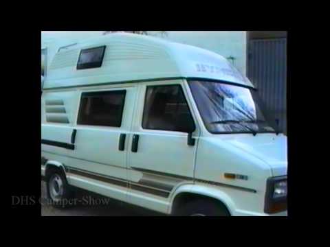 hymer car - dhs campershow von 1990/1