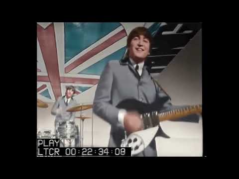 The Beatles - Please Mister Postman [COLORIZED & Raw Vocals]