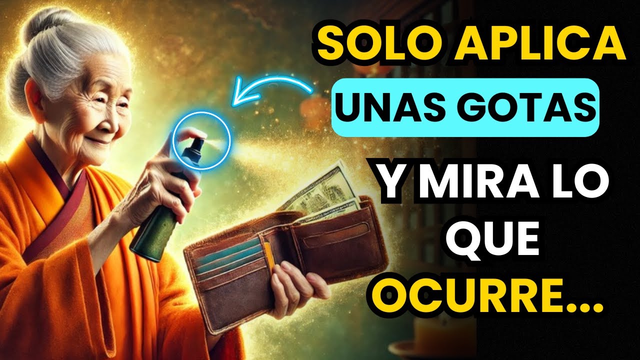 Rocía ESTA AGUA en tu Billetera y Tus Problemas FINANCIEROS Acabarán |  Ley de Atracción