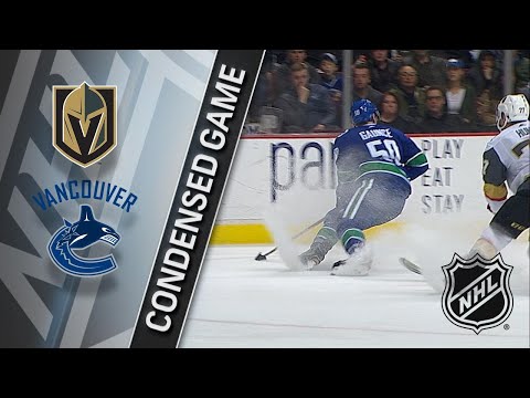 04/03/18 Condensed Game: Golden Knights @ Canucks