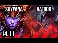 SHYVANA vs AATROX (TOP) | 3/1/3 | EUW Master | 14.11