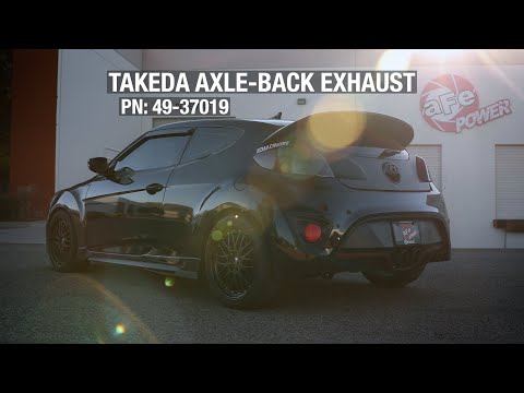 aFe POWER Hyundai Veloster Takeda Axle-Back Exhaust System