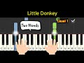 Little Donkey Piano Level 1 Easy