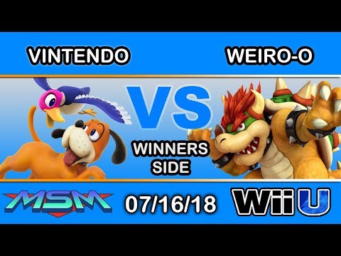 MSM 155 - BTH | Vintendo (DuckHunt) Vs Weiro-O (Bowser) Winners R1 - Smash 4