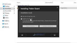 01 How to install Folder Guard
