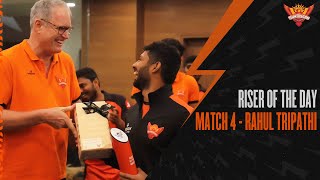 Riser of the day match 4 - Rahul Tripathi | SRH | IPL 2022