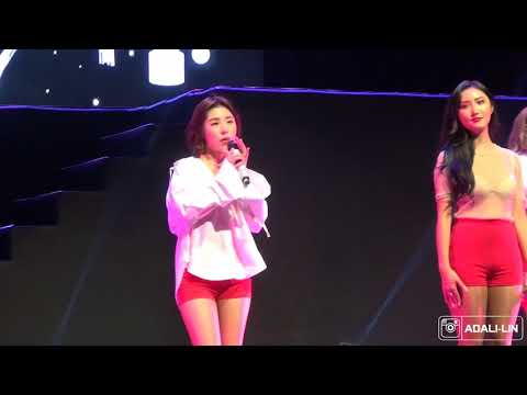 171001 Taipei TICC Mamamoo(마마무) WheeIn휘인 Fancam 08 놓지않을게(絕不放手)