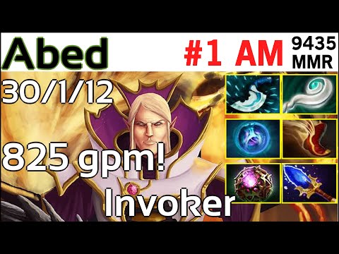 Abed (DC) -|- Invoker -|- HIGHLIGHTS 9435 MMR, Rank#1 americas