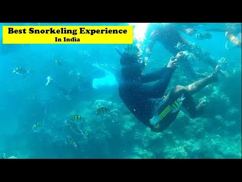 Best Snorkeling Experience - Elephant Beach Havelock | Sparsh Tries Snorkeling in Andaman Islands!