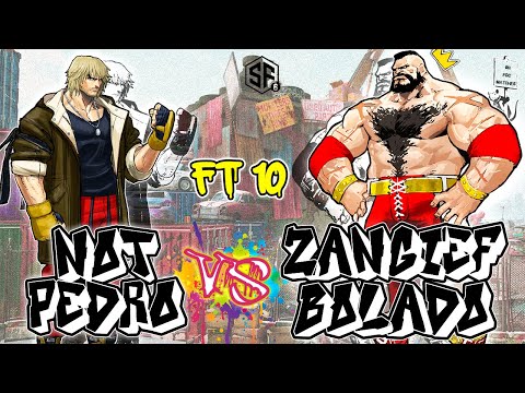 SF6 👊 NotPedro (Ken) vs Zangief Bolado (Zangief) 👊 Lobby - FT 10