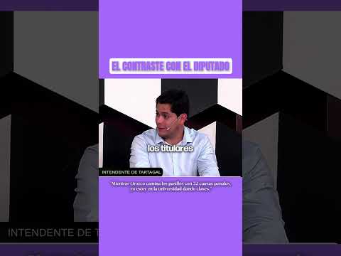 El contraste con el diputado Orozco. #intendente #tartagal  #salta #gestion #educación