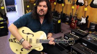 Video thumbnail for Northwest Guitars:Gretsch G6120AM Chet Atkins in flame maple by Northwest Guitars