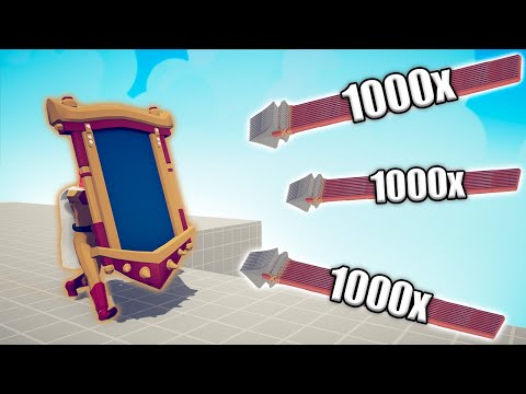 SAITAMA MIRROR SHIELD vs 1000x OVERPOWERED UNITS - TABS | Totally Accurate Battle Simulator 2023