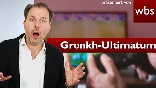 Gronkh: Die Medienanstalt NRW stellt Ultimatum | Rechtsanwalt Christian Solmecke