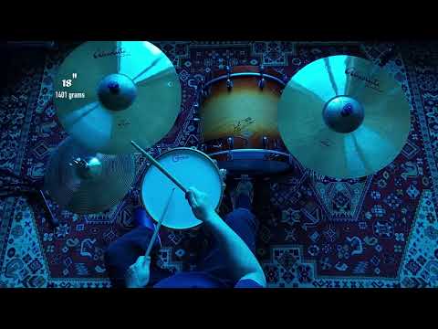 18" Absolute Cymbals Traditional Raw Bell Crash - 1401 grams