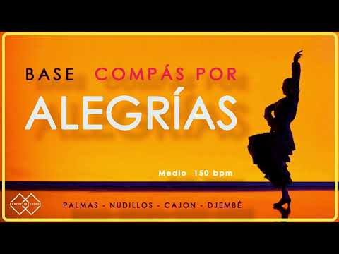 Base ALEGRÍAS Flamenca |Tempo Medio | 150 Bpm