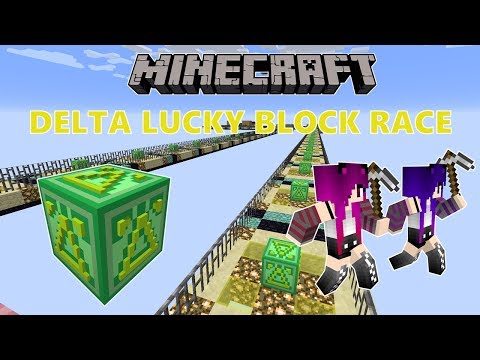 Minecraft: Delta Lucky Block Race Modded Mini-Game