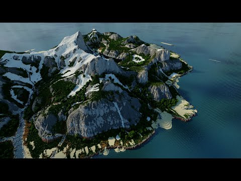 Map Breakdown #Twomberg - How to make Realistic Minecraft Maps with [Gaea, Worldpainter, Chunky]