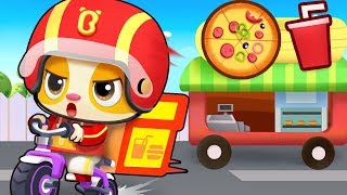 Super Delivery Man | Colors Song, Ice Cream, Food Song | Kids Songs | Kids Cartoon | BabyBus