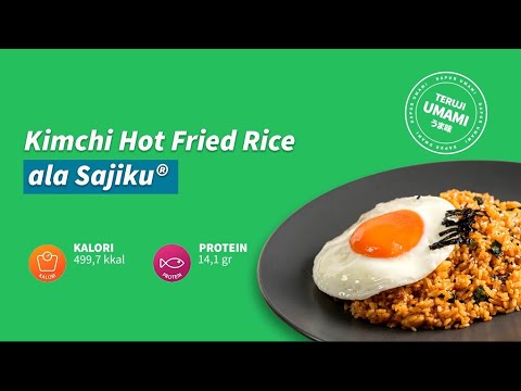 Kimchi Hot Fried Rice ala Sajiku®