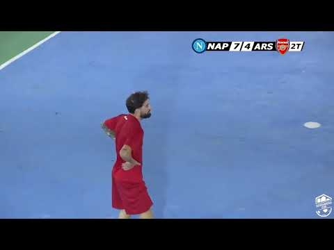 Scugnizzo Cup, sintesi Napoli - Arsenal 11-6